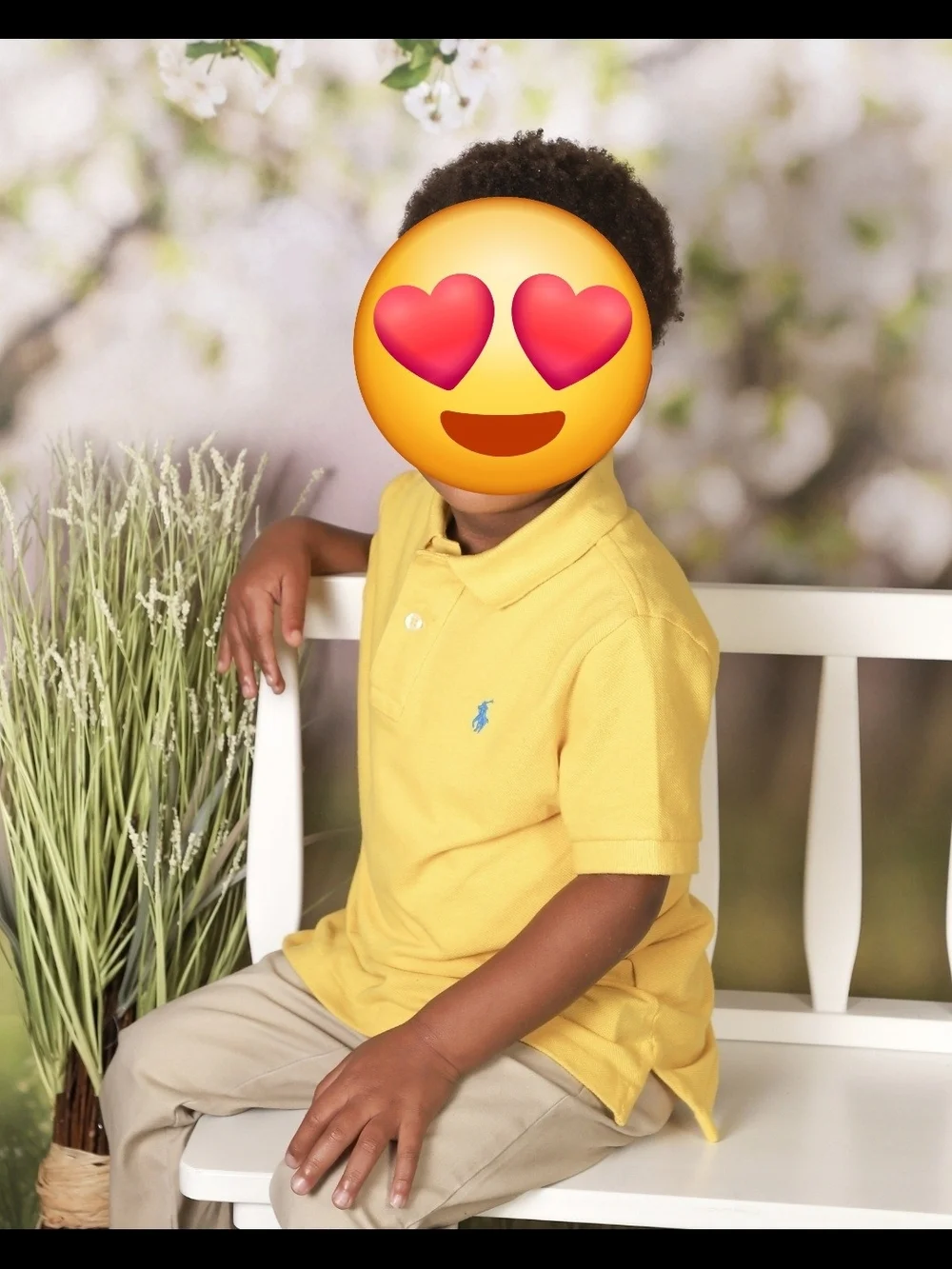 Ralph Lauren Boys Yellow Polo